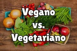 La diferencia entre vegano y vegetariano